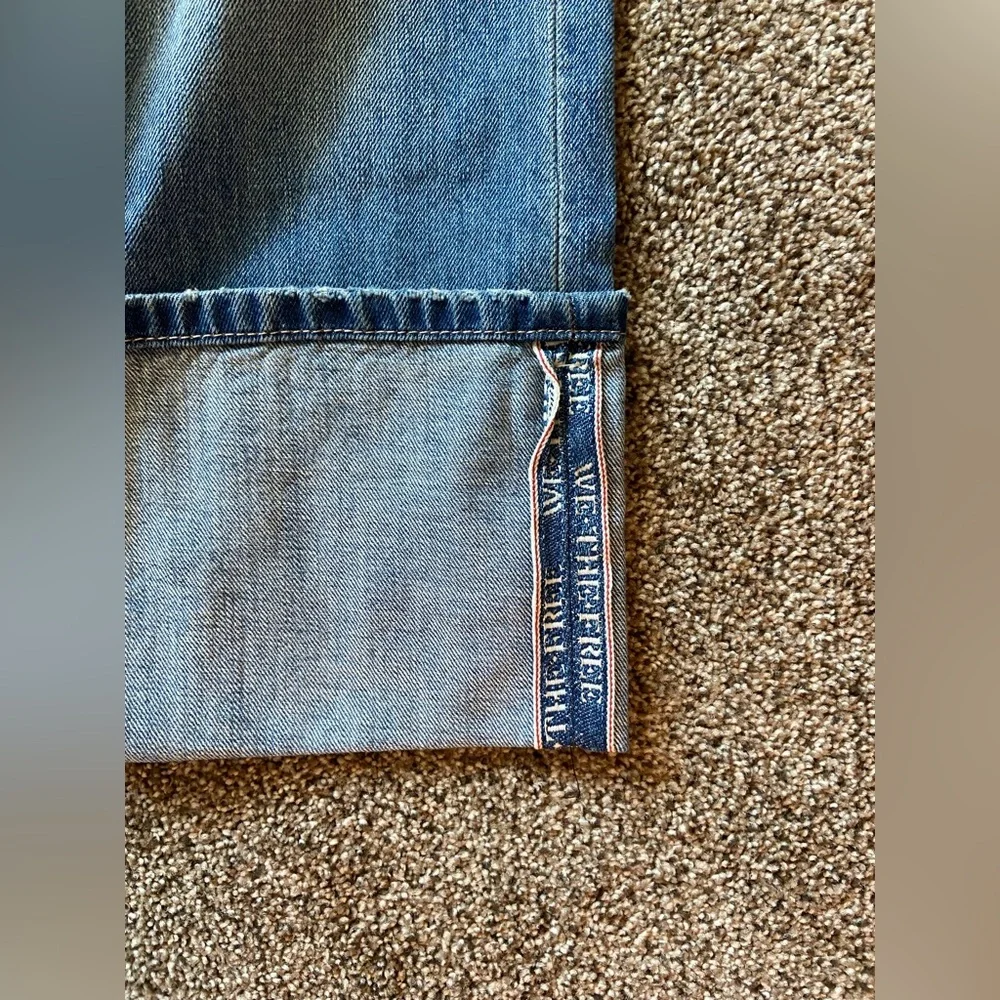 We The Free Slim Shade Selvedge Jeans 
Color: True Blue
Brand New Never Worn - Picture 6 of 10